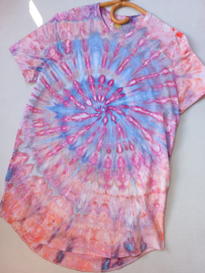 T-shirt Dress - Pastel Spiral