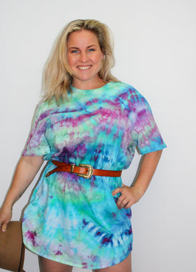 T-shirt Dress - Mermaid Colourway - Pre Order